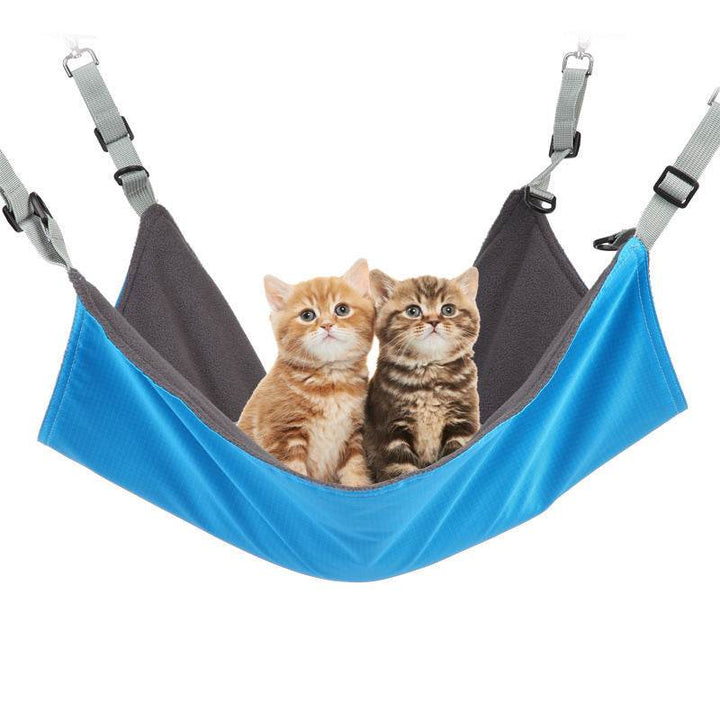 Small Cat And Dog Hanging Hammocks Can Be Used The Four Seasons With Plush And Waterproof Nylon Layer For Hanging Pet Supplies Pet Products - ZEYTONCART