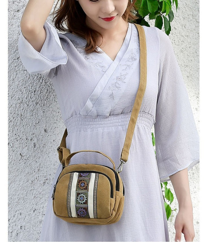 Messenger Fashion Canvas Shoulder Bag - ZEYTONCART