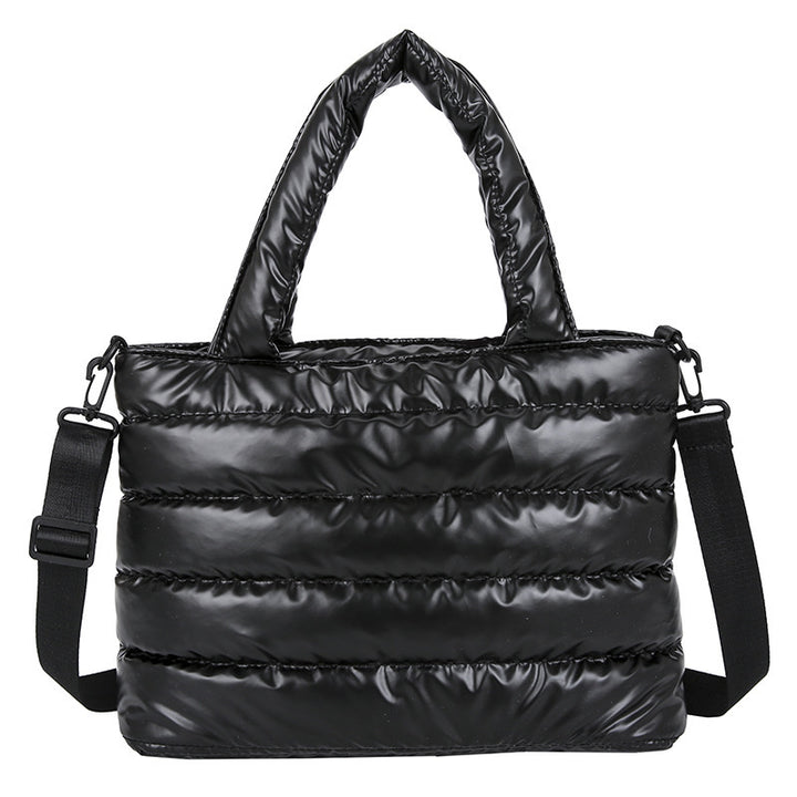 Women's Fashion Casual Shiny Shoulder Handbag - ZEYTONCART