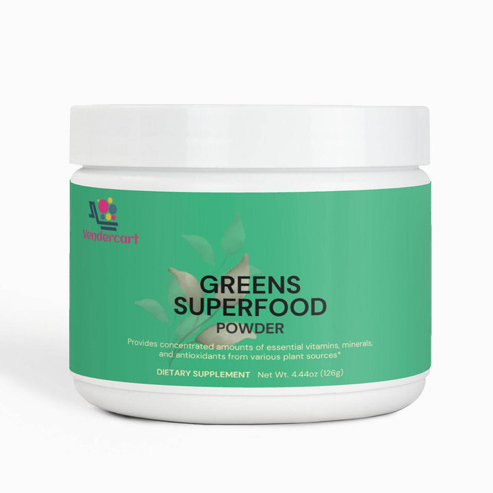 Green Superfood Powder Nutrient Rich Blend For Energy, Digestion Overall Wellness - ZEYTONCART