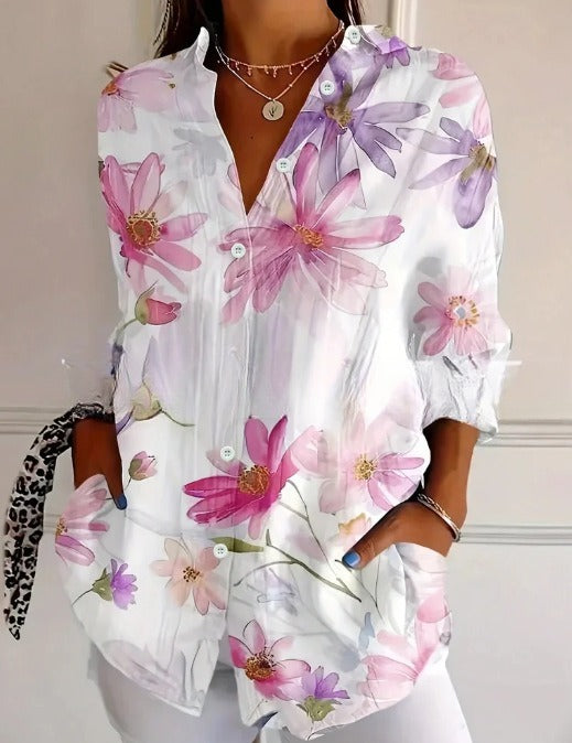 Trendy Long-sleeve Printed Pattern Printed 3D Shirt - ZEYTONCART