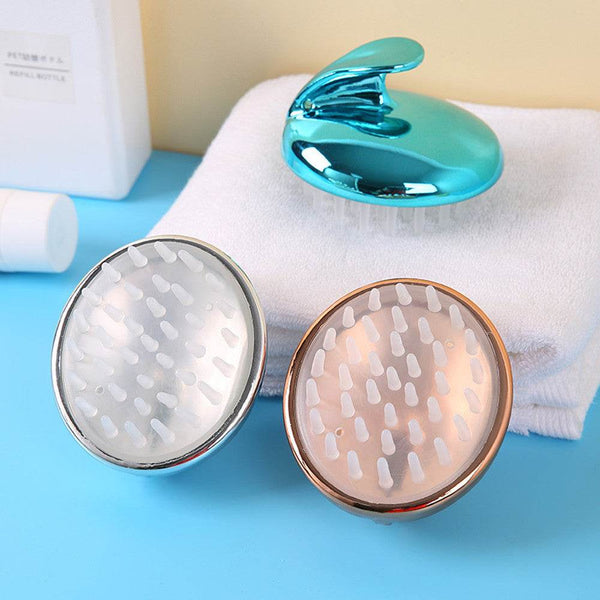 Electroplating Shampoo Brush Massage Shampoo Artifact - ZEYTONCART