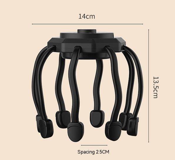 Head Massager Decompression Electric Relaxation Scraper - ZEYTONCART