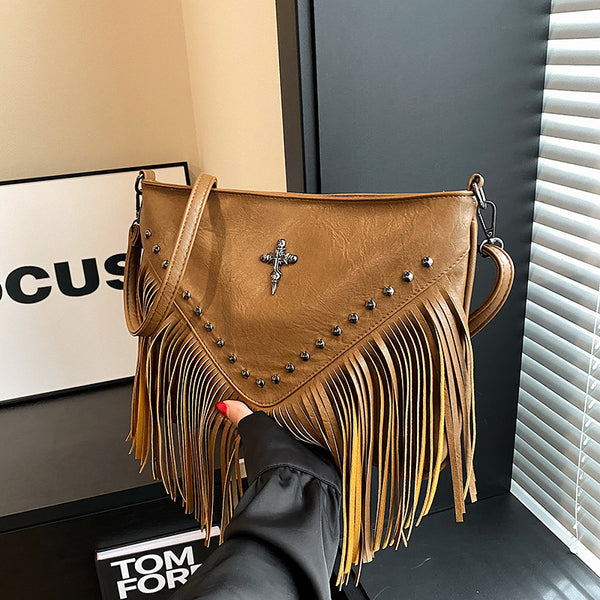 Women's Fashion Rivet Crossbody Bag - ZEYTONCART