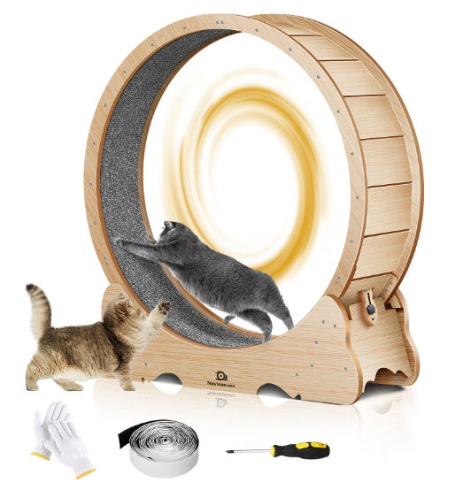 Cat Exercise Treadmill With Carpeted Runway - ZEYTONCART