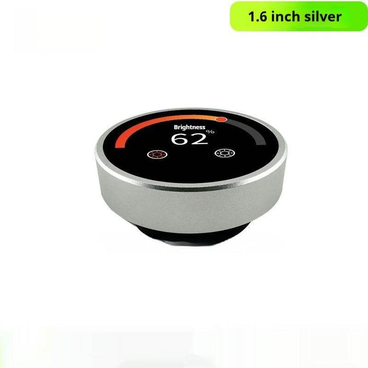 Knob Screen Round Display Small Household Appliances Central Control Audio Aluminum Alloy - ZEYTONCART