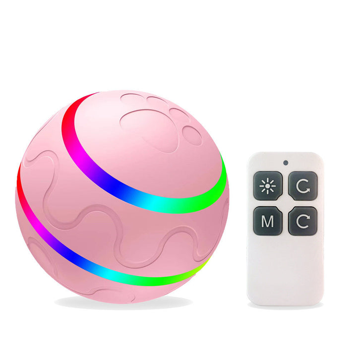 Pet New Cat Wicked Ball Toy Intelligent Ball USB Cat Toys Self Rotating Ball Automatic Rotation Ball - ZEYTONCART