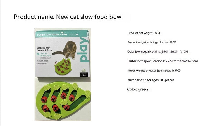 Christmas Pet Bowl Cat Slow Feeding - ZEYTONCART