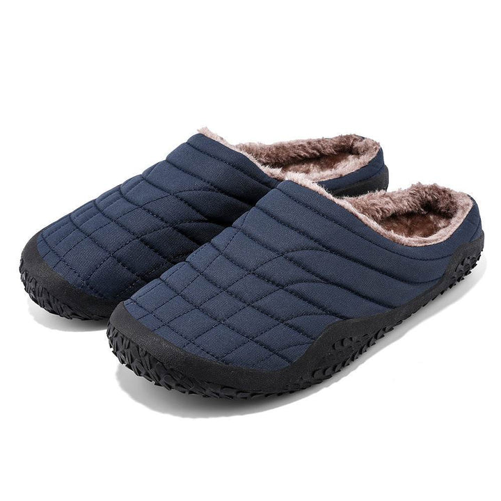Winter New Style Plus Velvet Set Foot Indoor Men's Outdoor Cotton Mop - ZEYTONCART