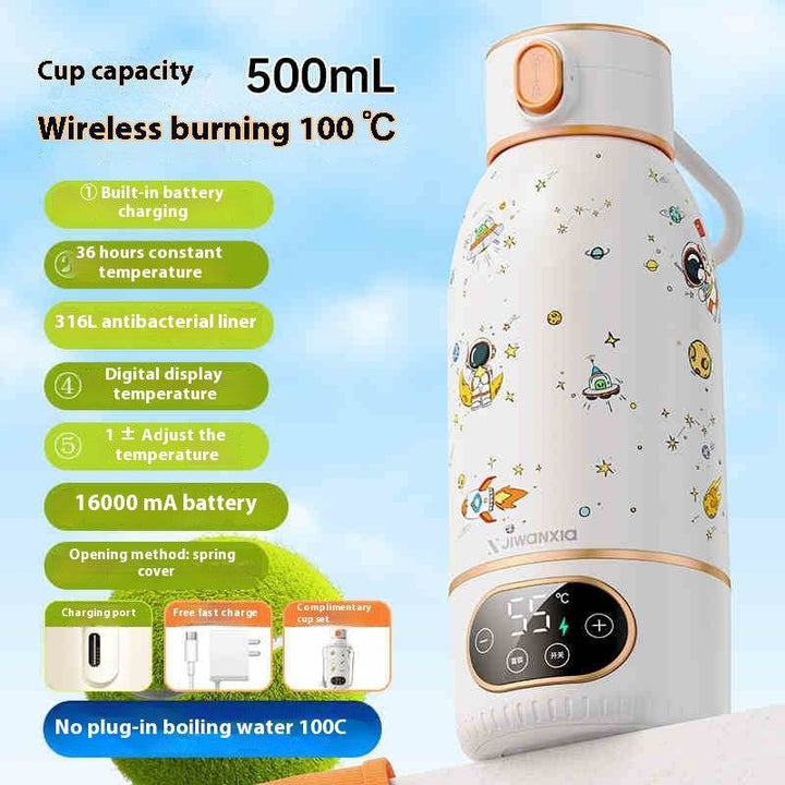 Integrated Insulation Intelligent Portable Electric Kettle - ZEYTONCART