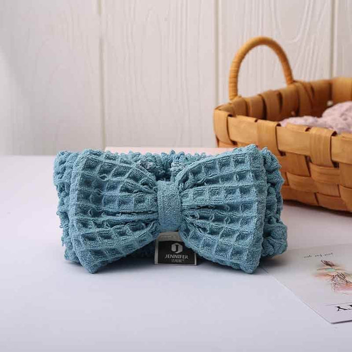 Towel  Bath Towel And Hair Band Three In One Set - ZEYTONCART