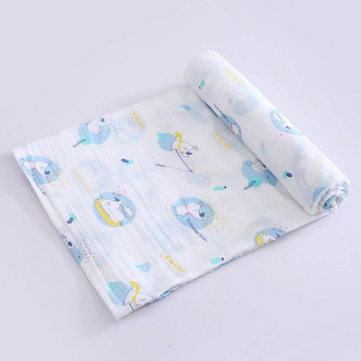 Newborn Blankets, Swaddling Towels, Bamboo Cotton Blankets - ZEYTONCART