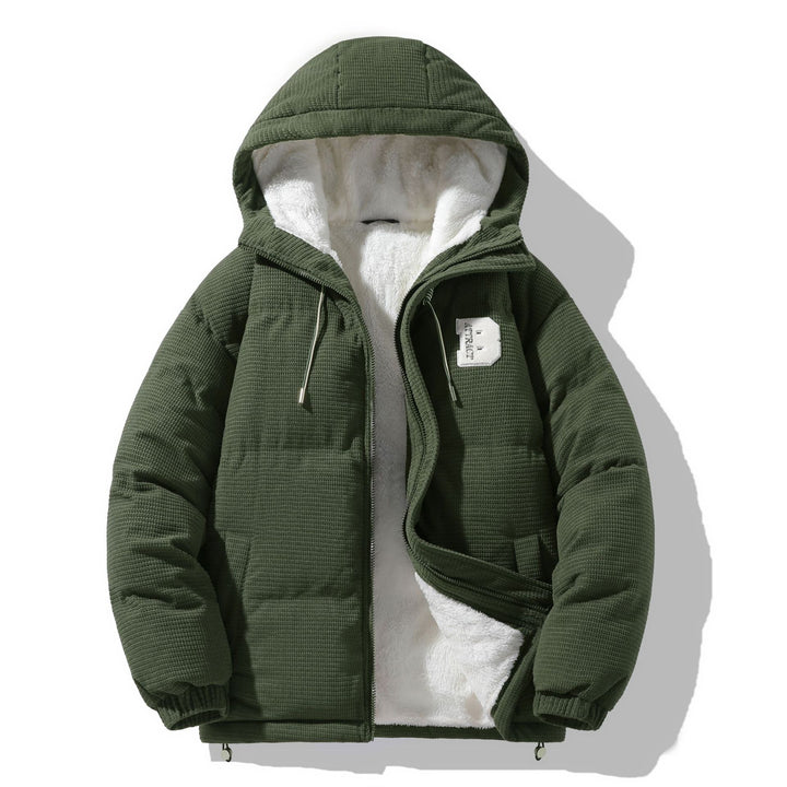 Winter Lambskin Fashion Men's Cotton Clothes - ZEYTONCART