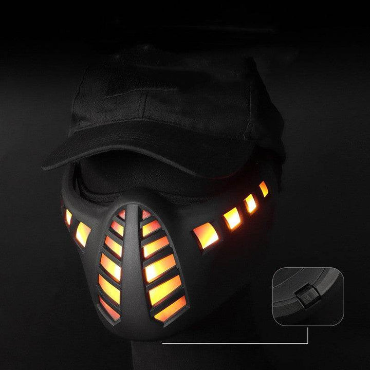 Halloween Carnival LED Half Face Mask - ZEYTONCART