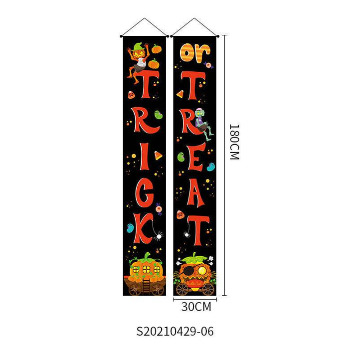 Halloween Decoration Couplet Trick Or Treat - ZEYTONCART