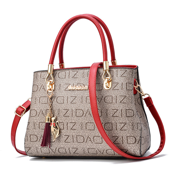 Printed Fashion Ladies Handbags Big Bags All-match Single Shoulder Messenger Bag - ZEYTONCART