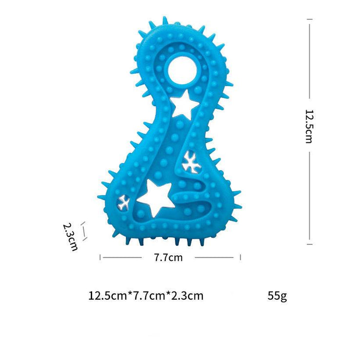 Pet Toys For Small Dogs Rubber Resistance To Bite Dog Toy Teeth Cleaning Chew Training Toys Pet Supplies Puppy Dogs - ZEYTONCART