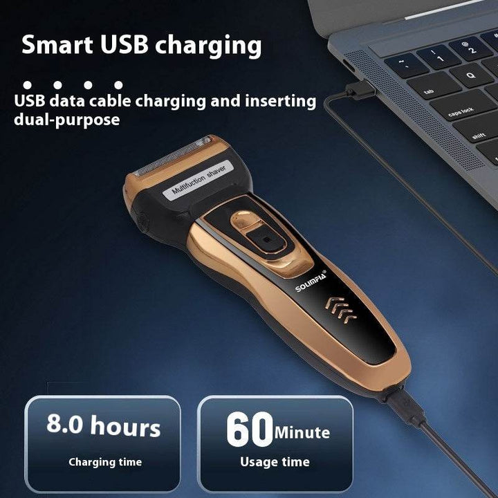 Electric Razor Reciprocating Multifunctional Nose Hair Trimmer - ZEYTONCART