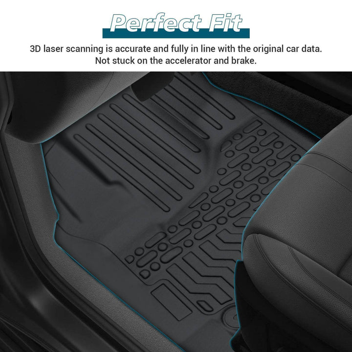 TPE Rubber Car Floor Mats For 12-17 Equinox & GMC Terrain Terrain Denali - ZEYTONCART
