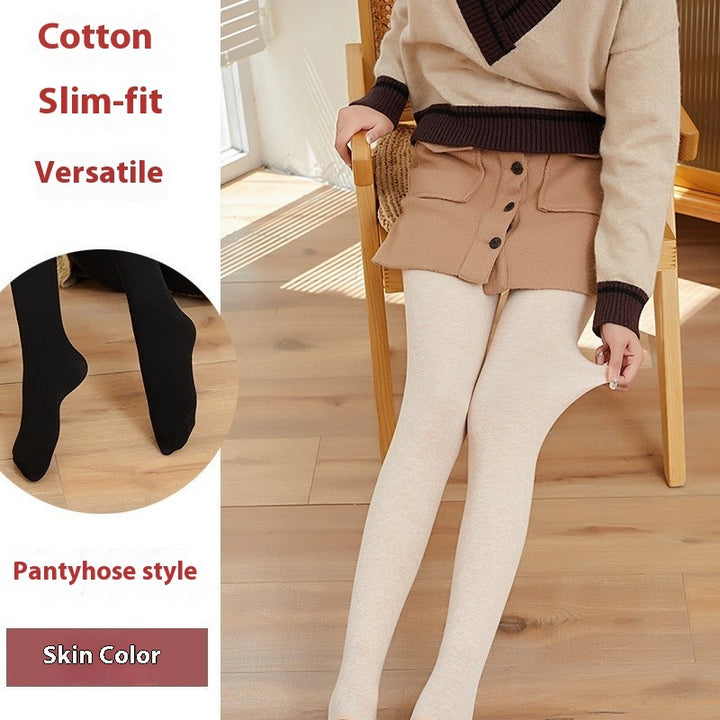 Pregnant Women's Pantyhose Cotton Vertical Stripes Autumn And Winter - ZEYTONCART