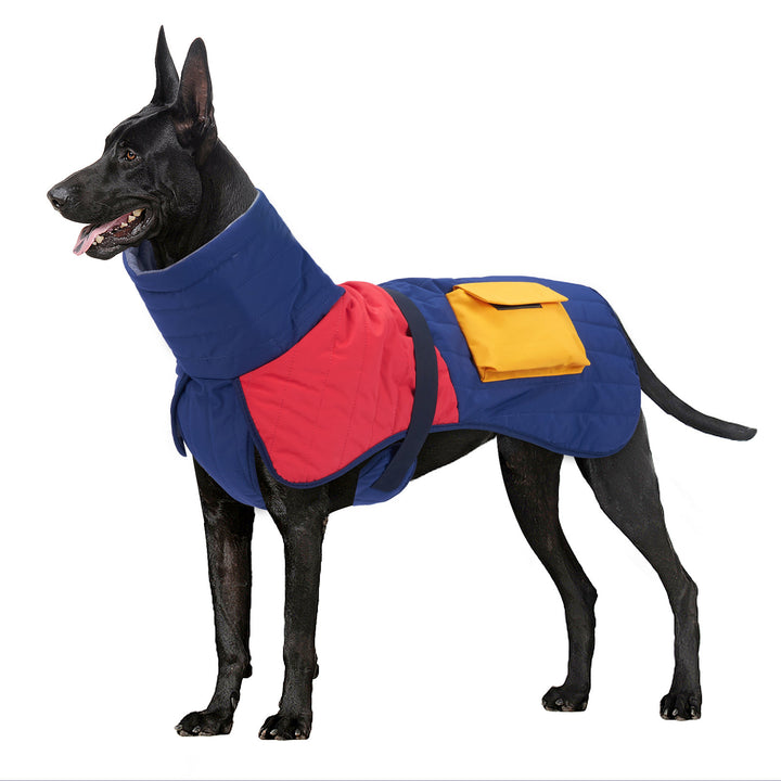 Pet Dog Clothes Winter Thickened Warm Dog Padded Winter Coat - ZEYTONCART