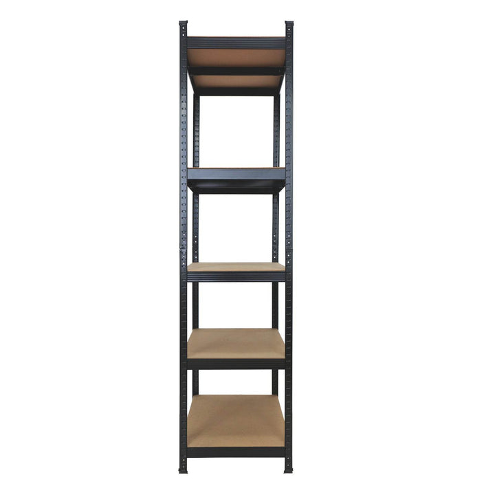 Five-tier Shelves - Black Sprayed - 45x90x180cm - ZEYTONCART