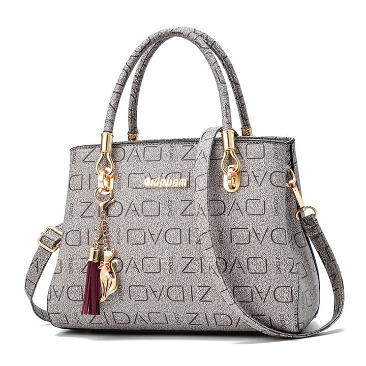 Printed Fashion Ladies Handbags Big Bags All-match Single Shoulder Messenger Bag - ZEYTONCART