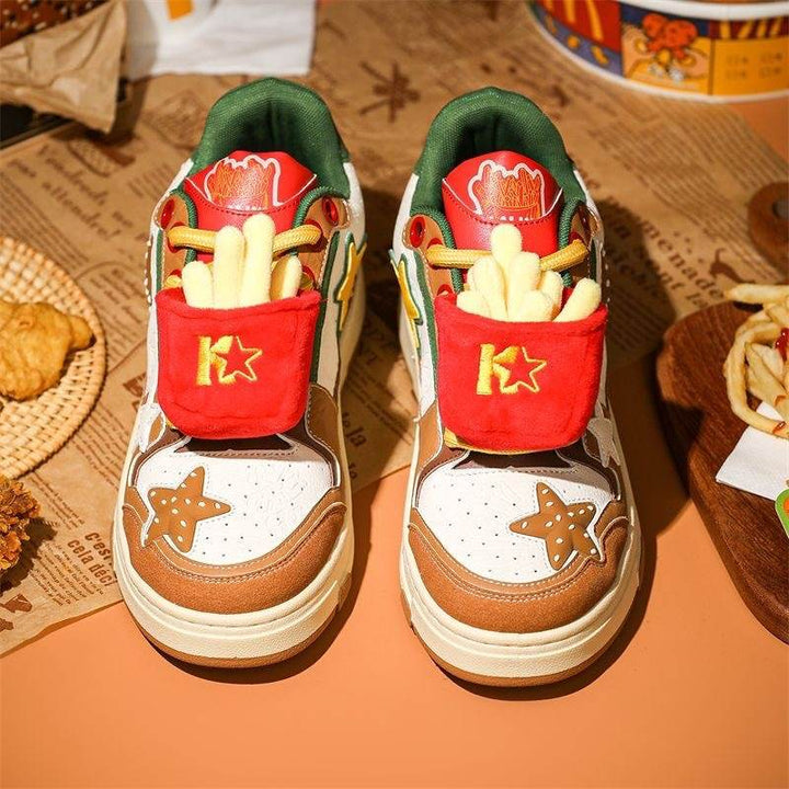 Niche National Fashion Couple Casual Platform Sneakers For Women - ZEYTONCART