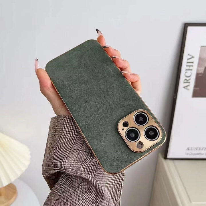 Leather Texture Phone Case - ZEYTONCART