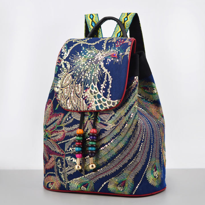 Fashion Women's Canvas Bucket Backpack - ZEYTONCART