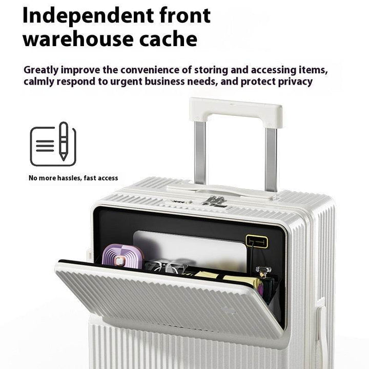 Front Half-opening Multifunctional Luggage - ZEYTONCART