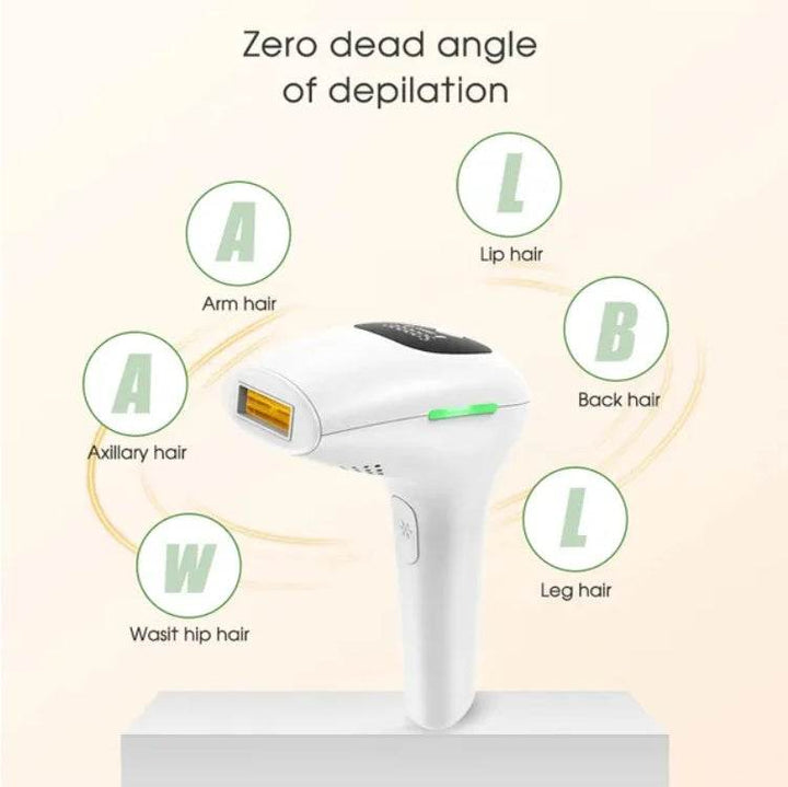 Professional Laser Epilator IPL Hair Removal Body Bikini Leg Depilatory Devic 900,000 Flashes 5 Levels Epilator Painless Electric Epilator Machine - ZEYTONCART