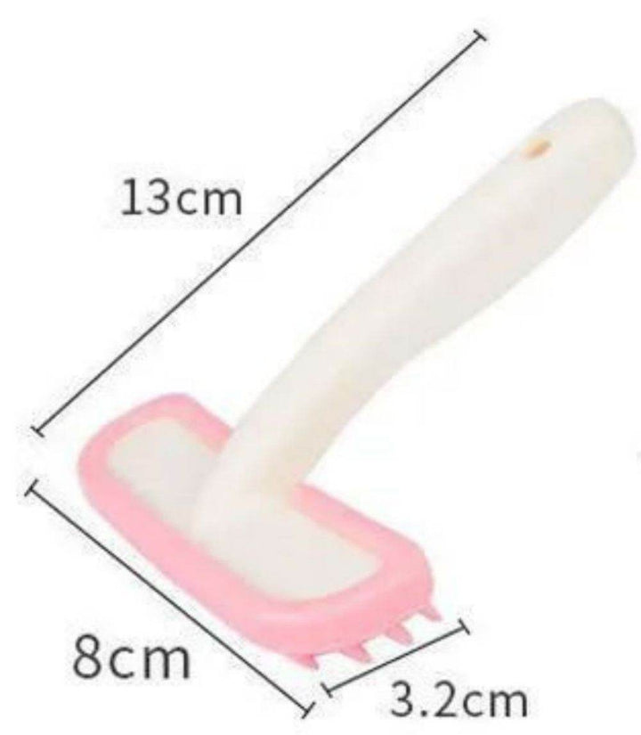 Silicone Small Pet Rabbit Comb Grooming Trimmer Fur Brush For Guinea Pig Chinchilla Cleaning Grooming Tool Accessoires - ZEYTONCART