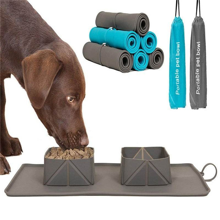 Dogs Puppy Bowls  Silicone Bowls - ZEYTONCART