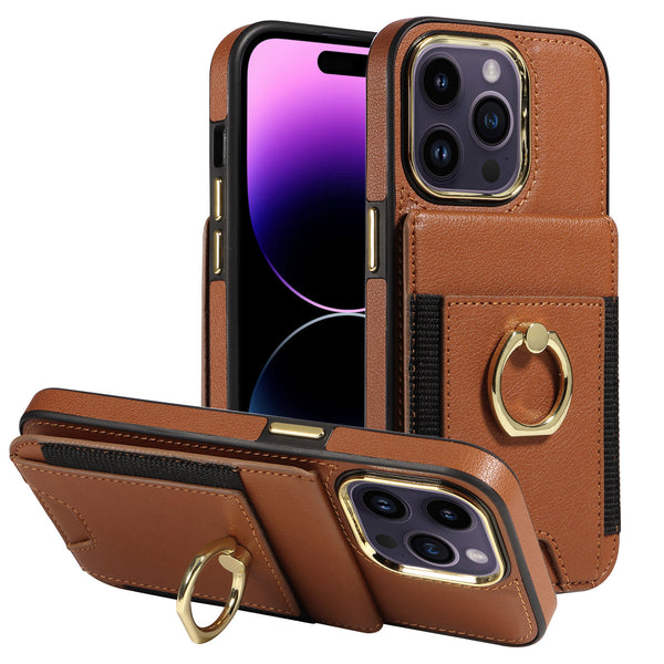 Back Cover Leather Case Phone Case Wallet Protective Case Universal - ZEYTONCART