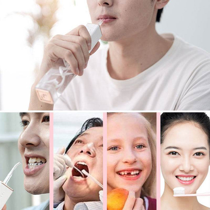 Water Jet Floss Dental Irrigator Dental Pick Oral Irrigation Teeth Cleaning Machine Water Dental Flosser Faucet Oral Irrigator - ZEYTONCART