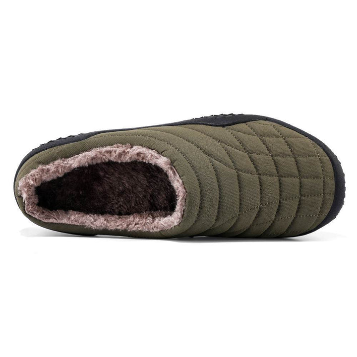 Winter New Style Plus Velvet Set Foot Indoor Men's Outdoor Cotton Mop - ZEYTONCART