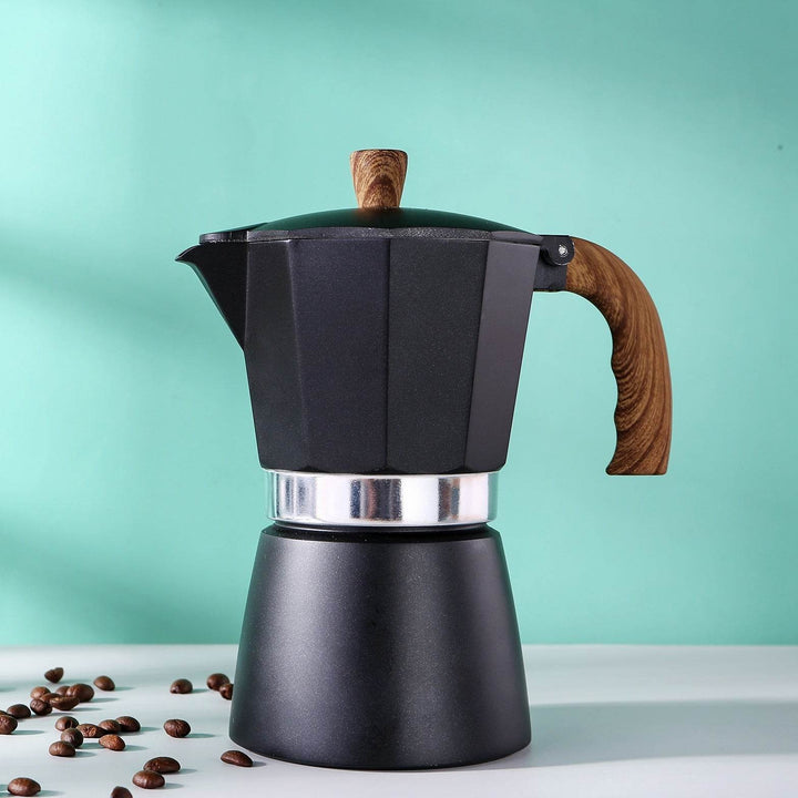 Zeyton European Style Coffee Maker with Wooden Handle - ZEYTONCART