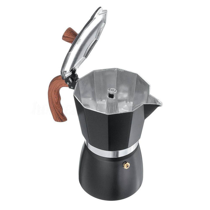Zeyton European Style Coffee Maker with Wooden Handle - ZEYTONCART