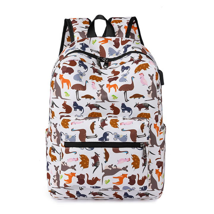 Fashion Printed Casual Travel Bag - ZEYTONCART