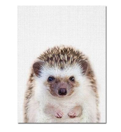 Woodland Nursery Wall Art Animal Canvas Painting - ZEYTONCART
