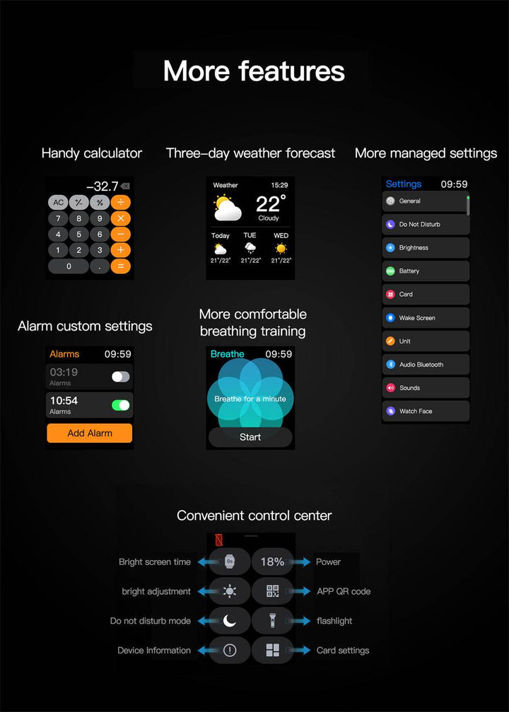 Smart waterproof watch - ZEYTONCART