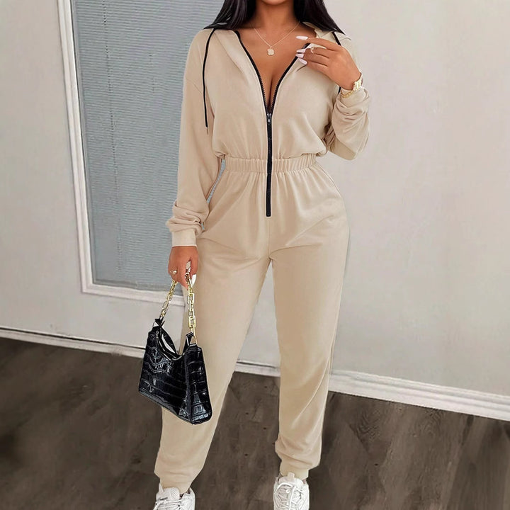 Women's Solid Color Long Sleeve Autumn And Winter Warm - ZEYTONCART