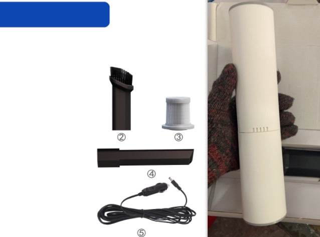Car Vacuum Cleaner Wireless Charging Portable Mini - ZEYTONCART