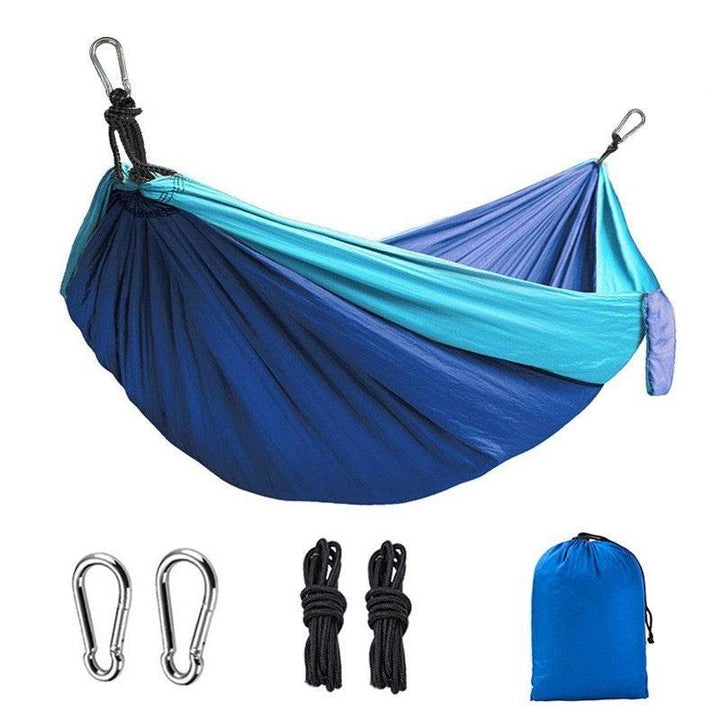 Hammock Outdoor Camping Camping Single Double Parachute Cloth - ZEYTONCART