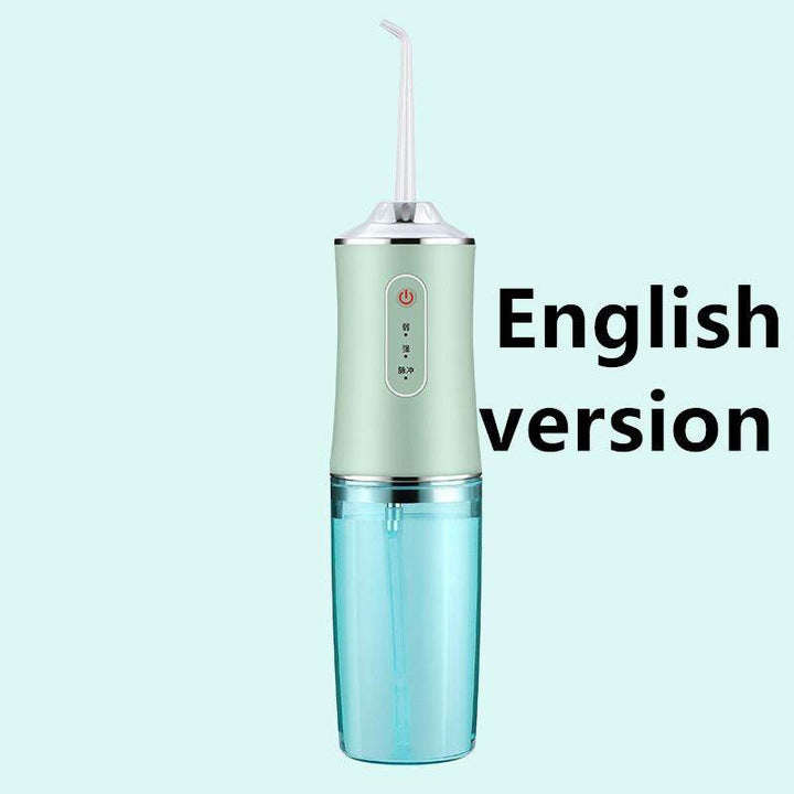 3 Modes Oral Irrigator USB Rechargeable Water Floss Portable Dental Water Flosser Jet 240ml Irrigator Dental Teeth Cleaner - ZEYTONCART