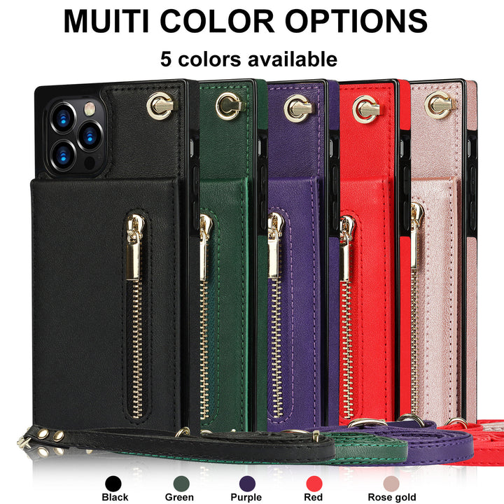 Zipper Phone Case Phone Case Crossbody - ZEYTONCART