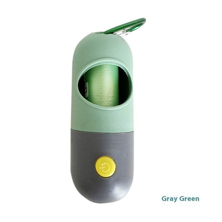 Led Light Pet Waste Bag Dispenser For Dogs Cats Dog Poop Scooper Bags Waste Bags Holder Dispensers Pet Clean Accessories - ZEYTONCART