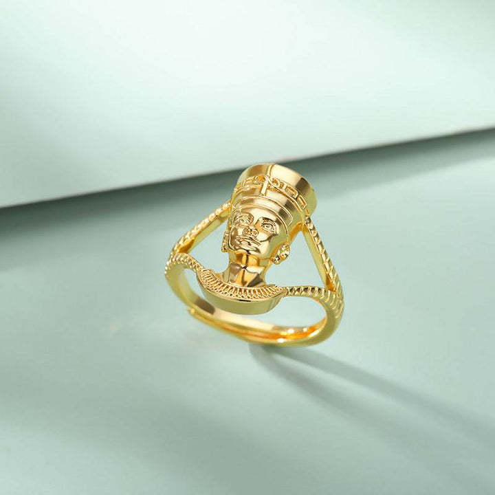 Indian Double Layered Rings Couple Rings - ZEYTONCART
