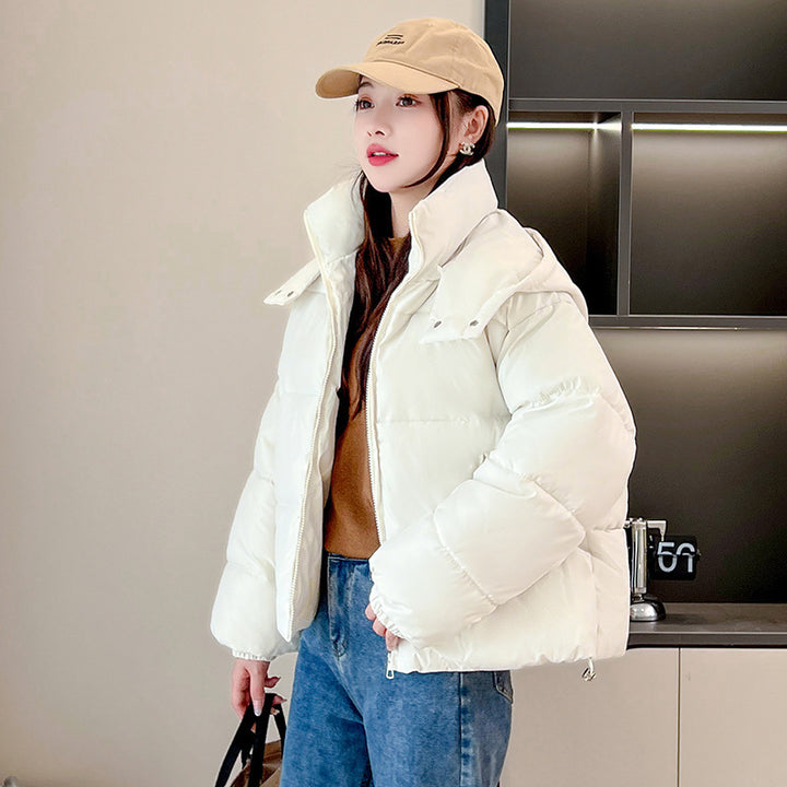 Winter Hooded Slim-fitting Cotton-padded Jacket Fashionable Stylish - ZEYTONCART